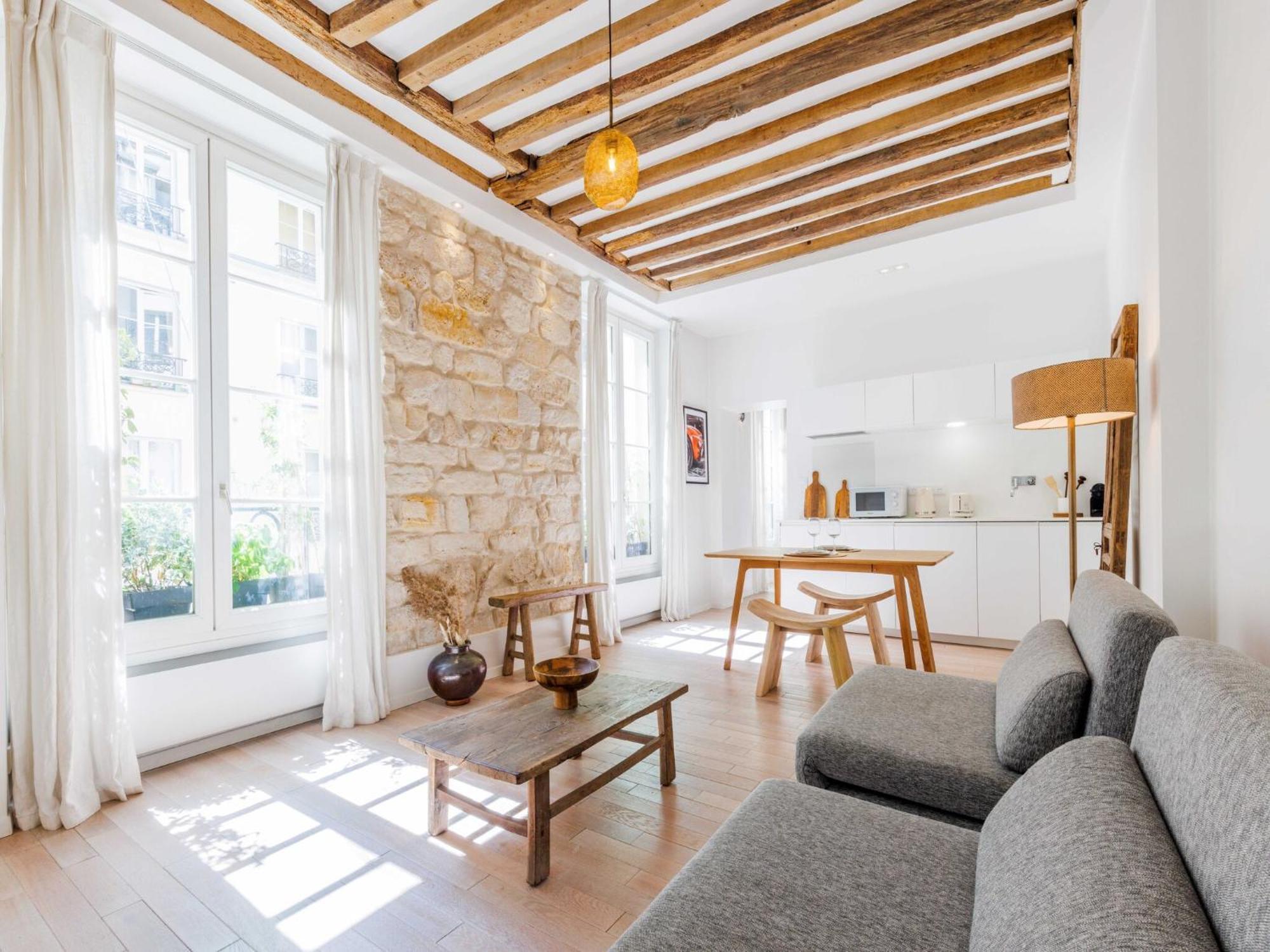 Superb Apartment - 1Bdr 2P - Le Marais Paris Exteriör bild